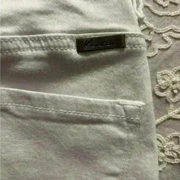 KanCan High Rise  White Stretch Skinny Jeans NWT Size 0. - Picture 8 of 15